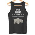 Ist So Ein Nashorn Ding Lustiger Spruch Nashörner Tank Top