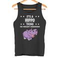 Ist So Ein Nilpferd Ding Lustiger Spruch Nilpferde Tank Top