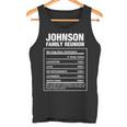 Johnson Familientreffen Nachname Afrikanischer Amerikanischer Nachname Tank Top