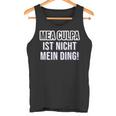 Mea Culpa Ist Nicht Mein Ding Satire S Tank Top