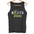 Mojito King Love Mojitos Drink Bartender Tank Top