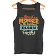 Olson Nachname Olson Tank Top