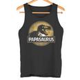 Père Fils Partenaire Papasaurus T-Rex Dinosaur Tank Top