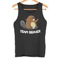 Rodent Team Beaver Team Beaver Cool Flannelette Tank Top