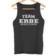 Team Erbe Stolze Familie Nachname Geschenk Tank Top