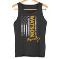 Usa Watson Surname Watson Last Name Watson Tank Top