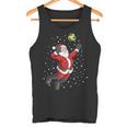 Volleyball Santa Claus Christmas Tank Top