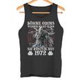 WikingerMänner Odin Wikinger Jahrgang 1972 Geburtstags Tank Top