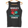 World Best Table Tennis Trainer Tank Top