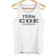 Damen Team Coe Stolzer Familiennachname Nachname Geschenk Mit-Ausschnitt Tank Top