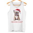 Frenchie Claus French Bulldog Christmas Tank Top