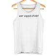 Whoaped Stinkt Lettering Tank Top