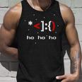 Ascii Santa Claus Face Coder 8Bit Retro Xmas Tank Top Geschenke für Ihn