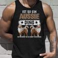 Aussie Ist So Ein Aussie Ding Australischer Schäferhund Tank Top Geschenke für Ihn