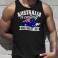 With Australien Ruft Und Ich Muss Gehen Tank Top Geschenke für Ihn