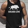 Berliner Löwe Wildschwein Geschenkidee Tank Top Geschenke für Ihn