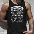 Clarinettist Musician Das Ist So Ein Clarinettes Ding Tank Top Geschenke für Ihn