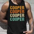 Cooper Nachname Familientreffen Nachname Personalisiert Tank Top Geschenke für Ihn