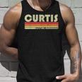 Curtis Nachname Lustiges Retrointage 80Er 90Er Geburtstag Wiedersehen Tank Top Geschenke für Ihn