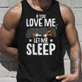 Dachshund Dog Teckel Tank Top Geschenke für Ihn