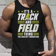 Damen Das Ist Ein Leichtathletik Ding Mit-Ausschnitt Tank Top Geschenke für Ihn