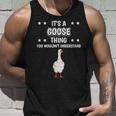 Damen Ist So Ein Gans Ding Lustiger Spruch Gänse Mit-Ausschnitt Tank Top Geschenke für Ihn