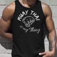 Damen Muay Thai Ist Mein Ding Mit-Ausschnitt Tank Top Geschenke für Ihn