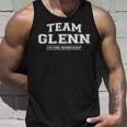 Damen Team Glenn Stolzer Familienname Nachname Geschenk Mit-Ausschnitt Tank Top Geschenke für Ihn