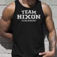 Damen Team Hixon Stolzer Familiennachname Nachname Geschenk Mit-Ausschnitt Tank Top Geschenke für Ihn