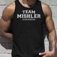 Damen Team Mishler Stolzer Familiennachname Nachname Geschenk Mit-Ausschnitt Tank Top Geschenke für Ihn