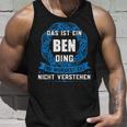 Das Ist Ein Ben Dingorname Tank Top Geschenke für Ihn