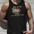 Das Ist Ein König Ding It's A King Ding Family Tank Top Geschenke für Ihn