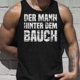 Der Mann Hinter Dem Bauchintage Father's Day Tank Top Geschenke für Ihn