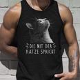 Die Mit Der Katze Sprechen Tank Top Geschenke für Ihn