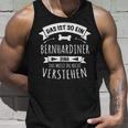 For Dogs Das Ist So Ein St Bernard Ding Tank Top Geschenke für Ihn