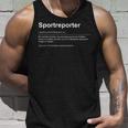 Dynamic Sportreporter Spannung Und Emotionen Tank Top Geschenke für Ihn