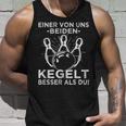 Eineron Uns Beiden Kegelkönig Tank Top Geschenke für Ihn