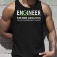 Engineer I'm Not Arguing Engineering Quote Engineers Tank Top Geschenke für Ihn