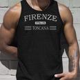 Firenze Toscana Italia Florence Tuscany Italy Blue Tank Top Geschenke für Ihn