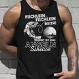 Fischlein Beisse Angler Fishing Tank Top Geschenke für Ihn