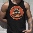 Cat Pizzaintage Tank Top Geschenke für Ihn