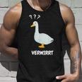 Ganserwirrt Lustiges Gänse Goose Meme Wortspiel Tank Top Geschenke für Ihn