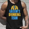 Groom's Drinking Team Retro Stag Night Tank Top Geschenke für Ihn