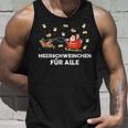 Guinea Pigs For All Guinea Pig Santa Claus Tank Top Geschenke für Ihn