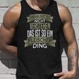 Herren Spruch Männer Beruf Ist So Ein Ding Fleischer Tank Top Geschenke für Ihn