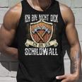 Ich Bin Nicht Dick Ich Bin Der Schildwall Sarcasmus Tank Top Geschenke für Ihn