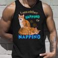 Ich Kläffe Oder Mache Ein Nap Cat Meme Tank Top Geschenke für Ihn