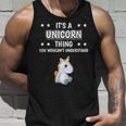 Ist So Ein Einhorn Ding Lustiger Spruch Einhörner Tank Top Geschenke für Ihn