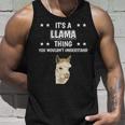 Ist So Ein Lama Ding Lustiger Spruch Lamas Tank Top Geschenke für Ihn