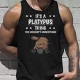 Ist So Ein Schnabeltier Ding Lustiger Spruch Schnabeltiere Tank Top Geschenke für Ihn